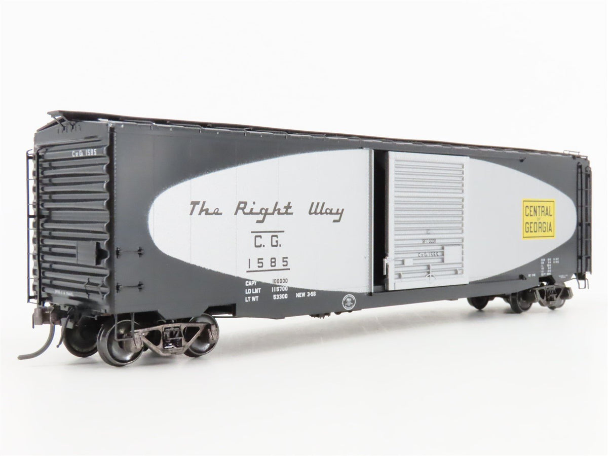 HO Scale Kadee 6206 CG Central of Georgia 50&#39; Single Door Box Car #1585