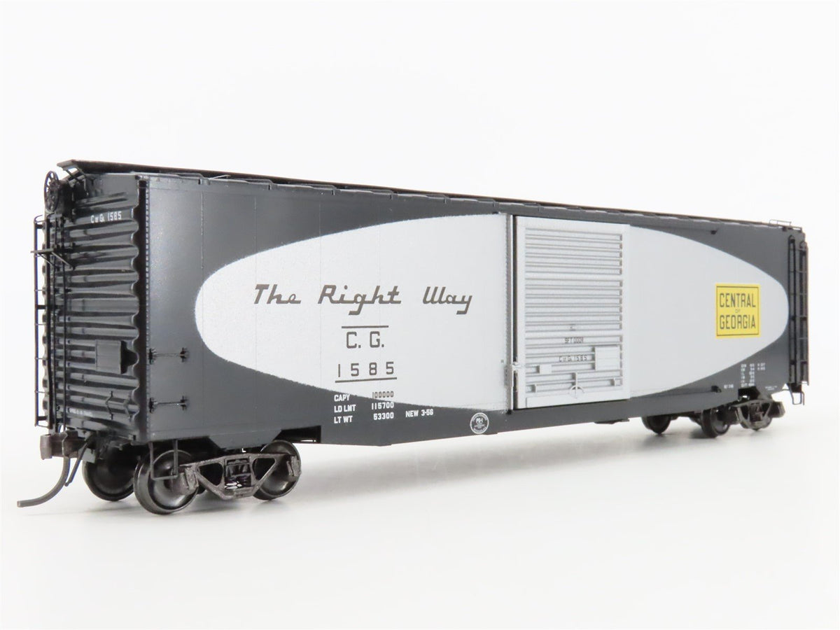 HO Scale Kadee 6206 CG Central of Georgia 50&#39; Single Door Box Car #1585