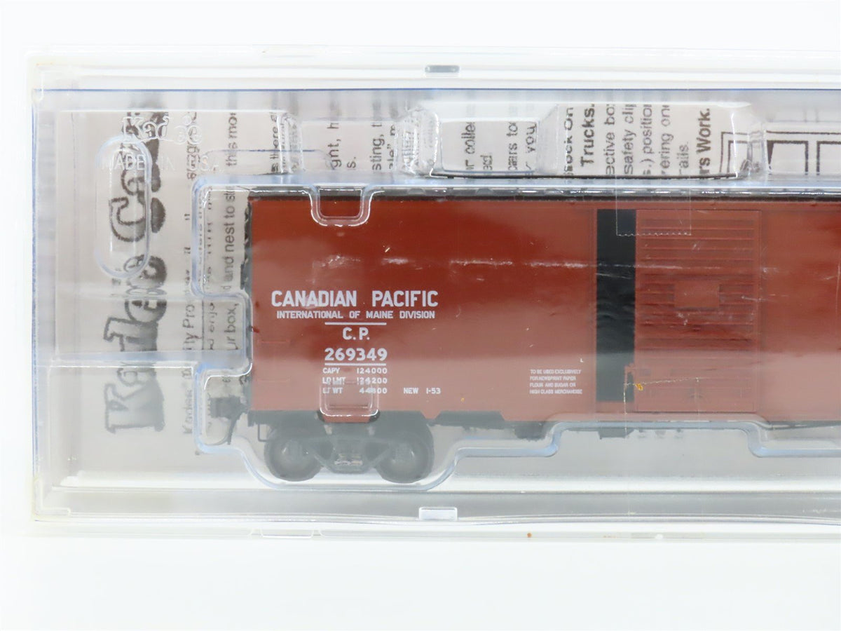 HO Scale Kadee 4011 CP Canadian Pacific 40&#39; Single Door Box Car #269349 - Sealed