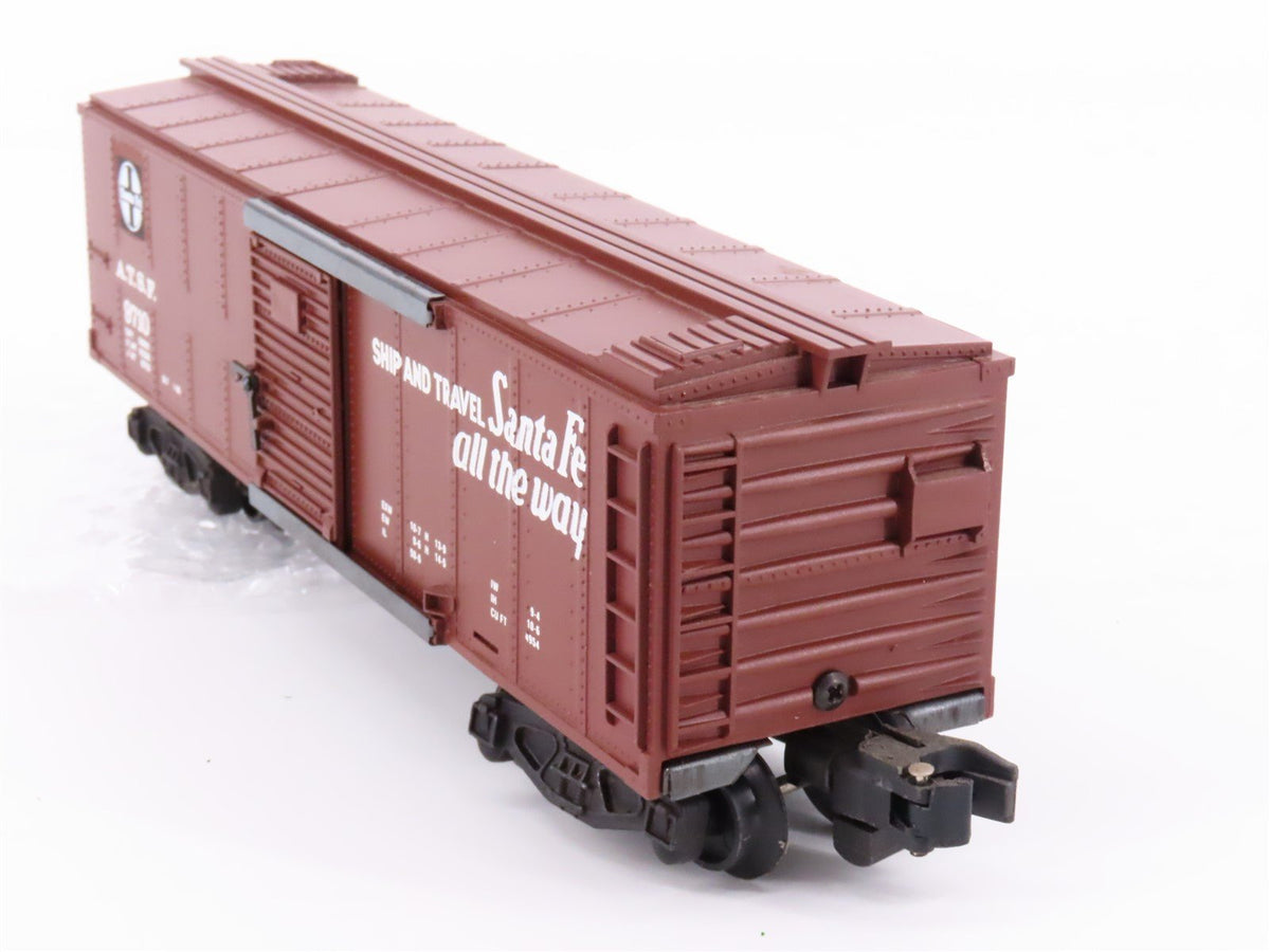 S Scale American Flyer 6-9710 ATSF Santa Fe 40&#39; Boxcar #9710