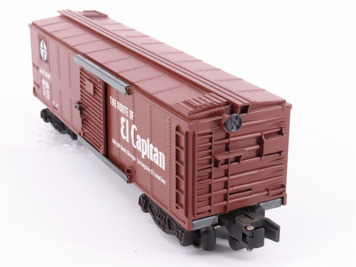 S Scale American Flyer 6-9710 ATSF Santa Fe 40&#39; Boxcar #9710