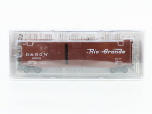 HO Scale Kadee 6722 D&RGW Rio Grande 50' Single Door Box Car #63531 - Sealed