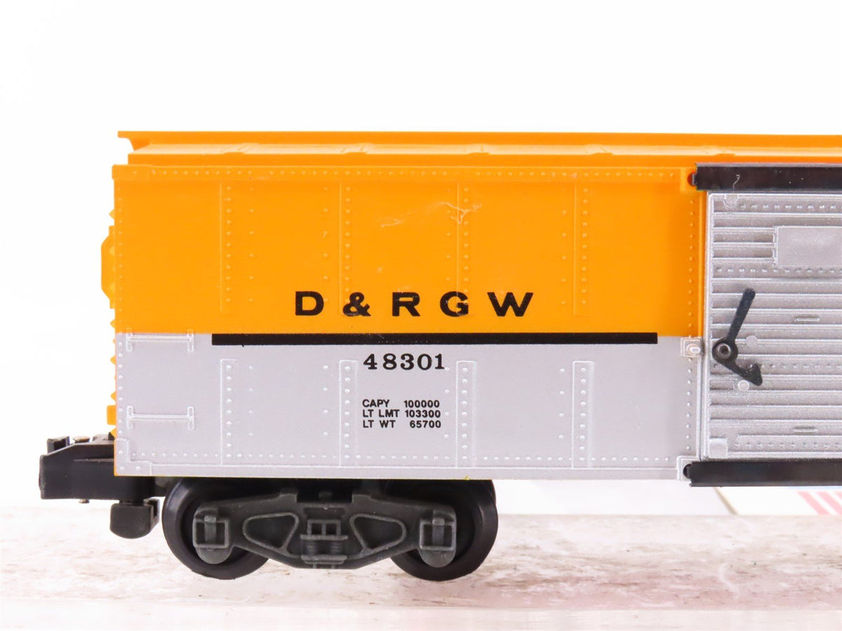 S Scale American Flyer 6-48301 DRGW Rio Grande 40&#39; Boxcar #48301