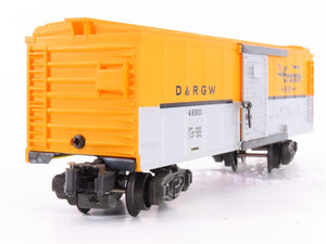 S Scale American Flyer 6-48301 DRGW Rio Grande 40' Boxcar #48301