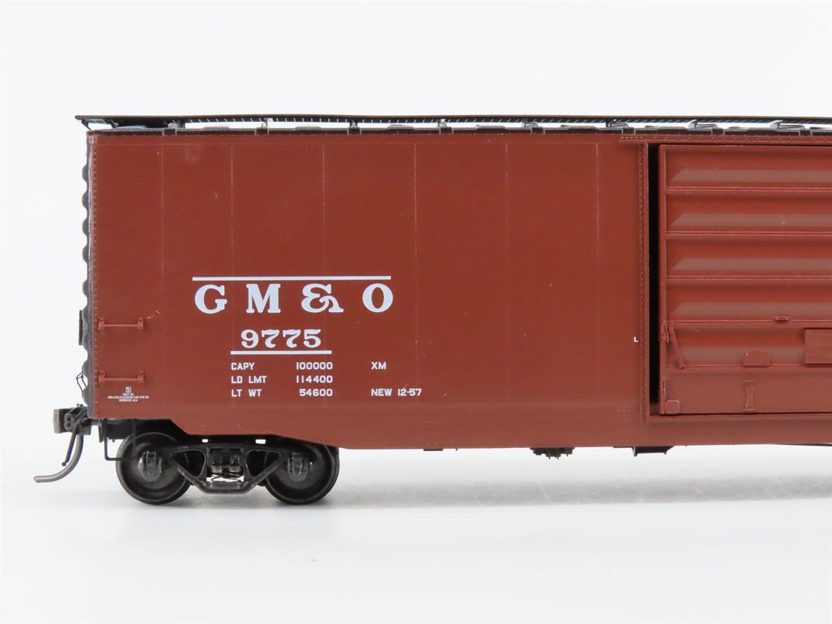 HO Scale Kadee 6018 GM&amp;O Gulf Mobile &amp; Ohio 50&#39; Single Door Box Car #9775