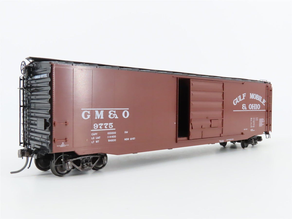 HO Scale Kadee 6018 GM&amp;O Gulf Mobile &amp; Ohio 50&#39; Single Door Box Car #9775