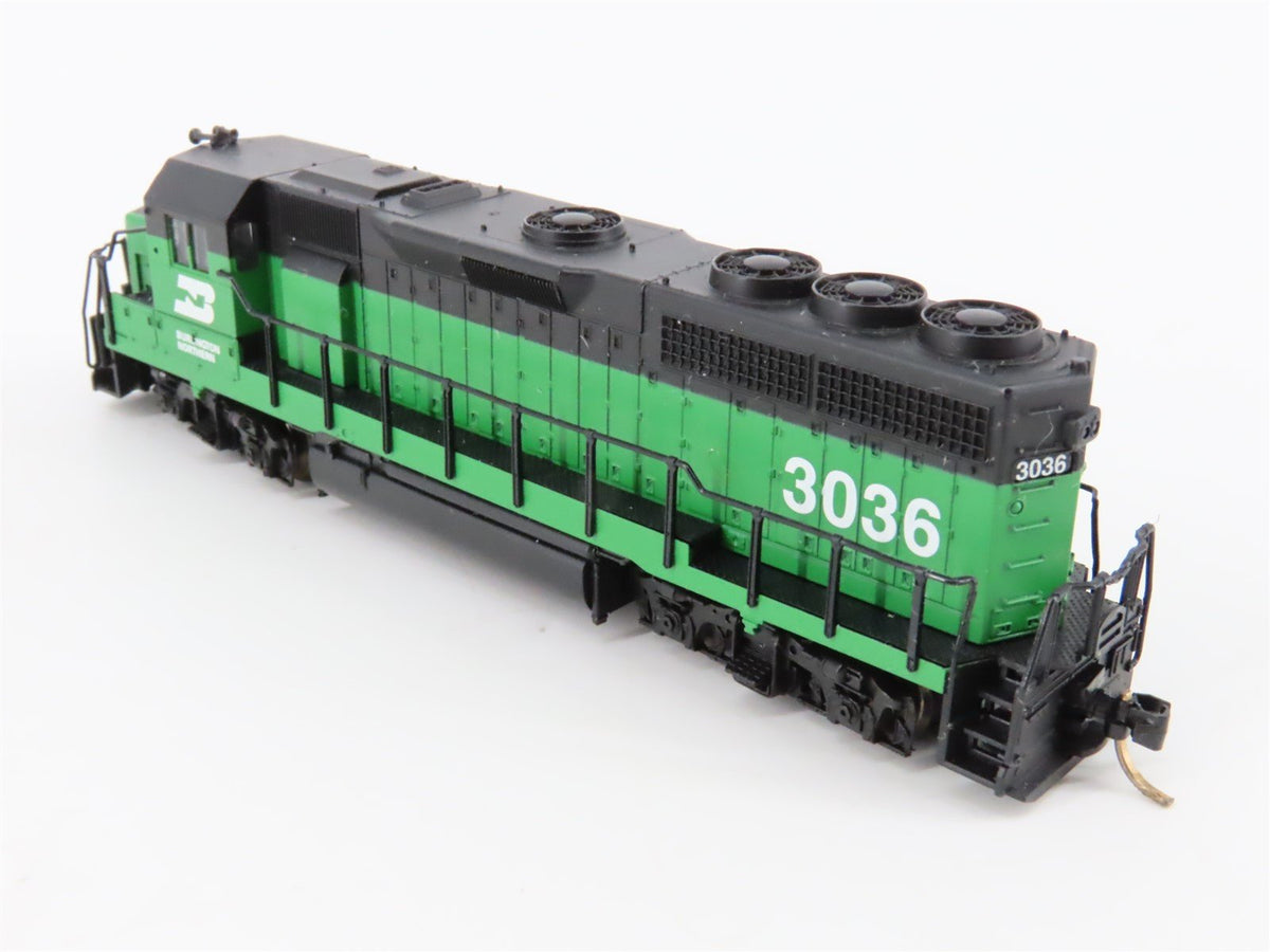 N Scale Atlas BN Burlington Northern EMD GP40 Diesel Locomotive #1574