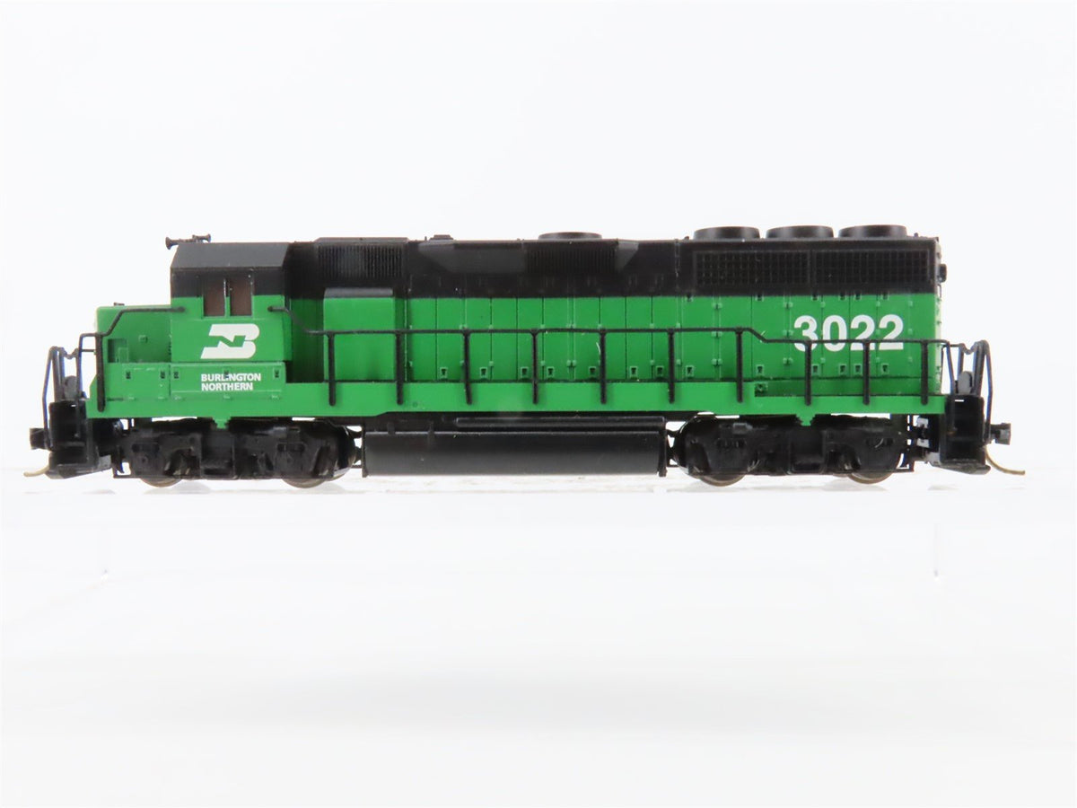 N Scale Atlas BN Burlington Northern EMD GP40 Diesel Locomotive #3022