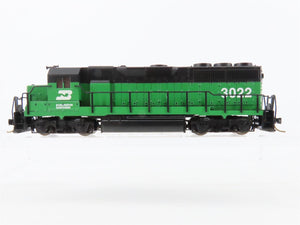 N Scale Atlas BN Burlington Northern EMD GP40 Diesel Locomotive #3022