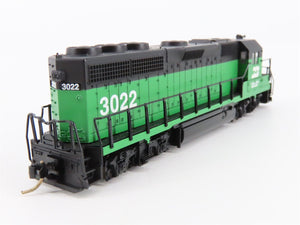 N Scale Atlas BN Burlington Northern EMD GP40 Diesel Locomotive #3022