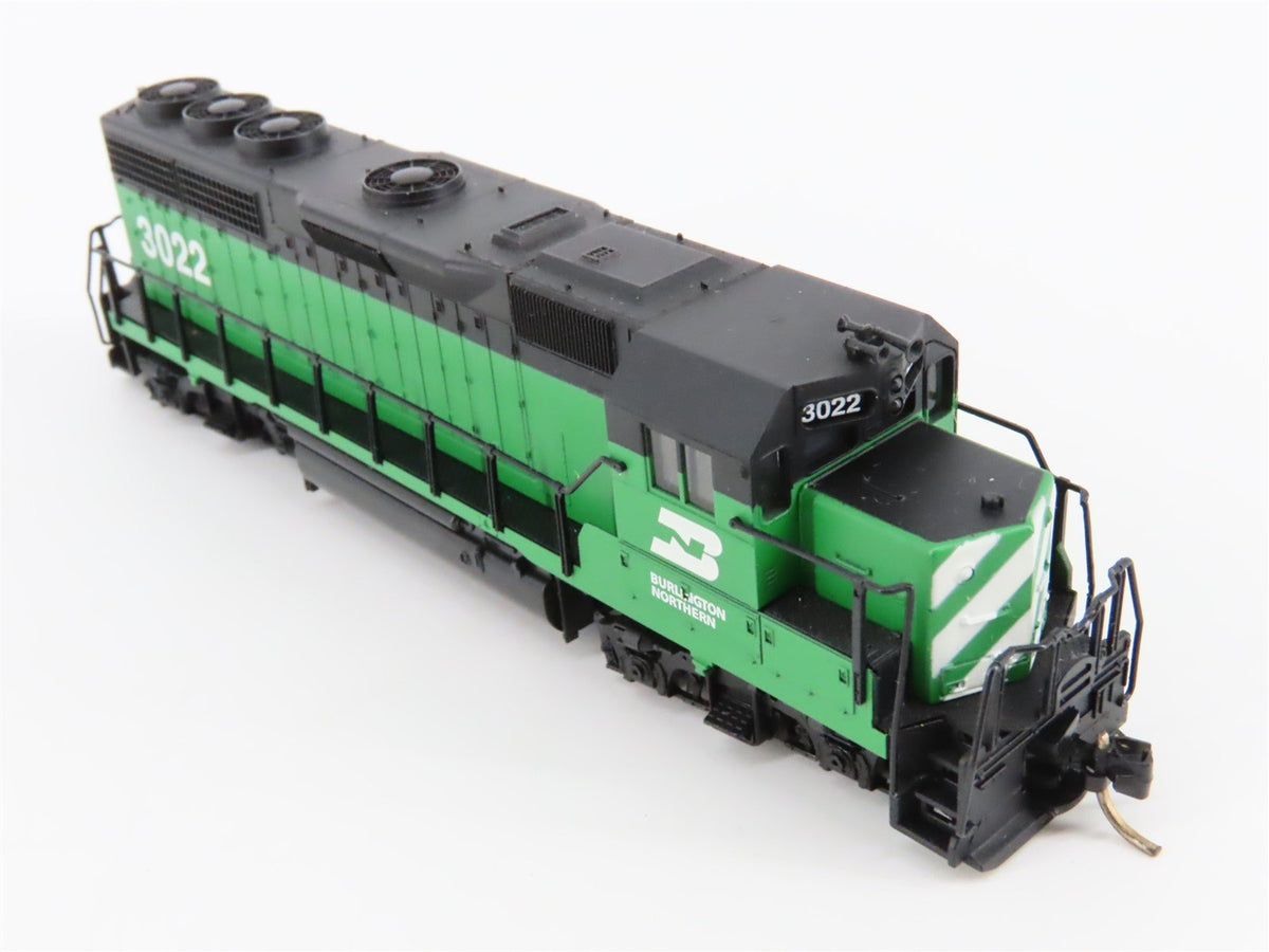 N Scale Atlas BN Burlington Northern EMD GP40 Diesel Locomotive #3022