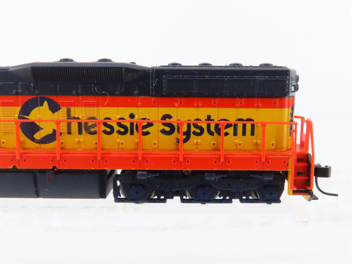 N Scale Atlas B&amp;O Chessie System EMD SD9 Diesel Locomotive #1831