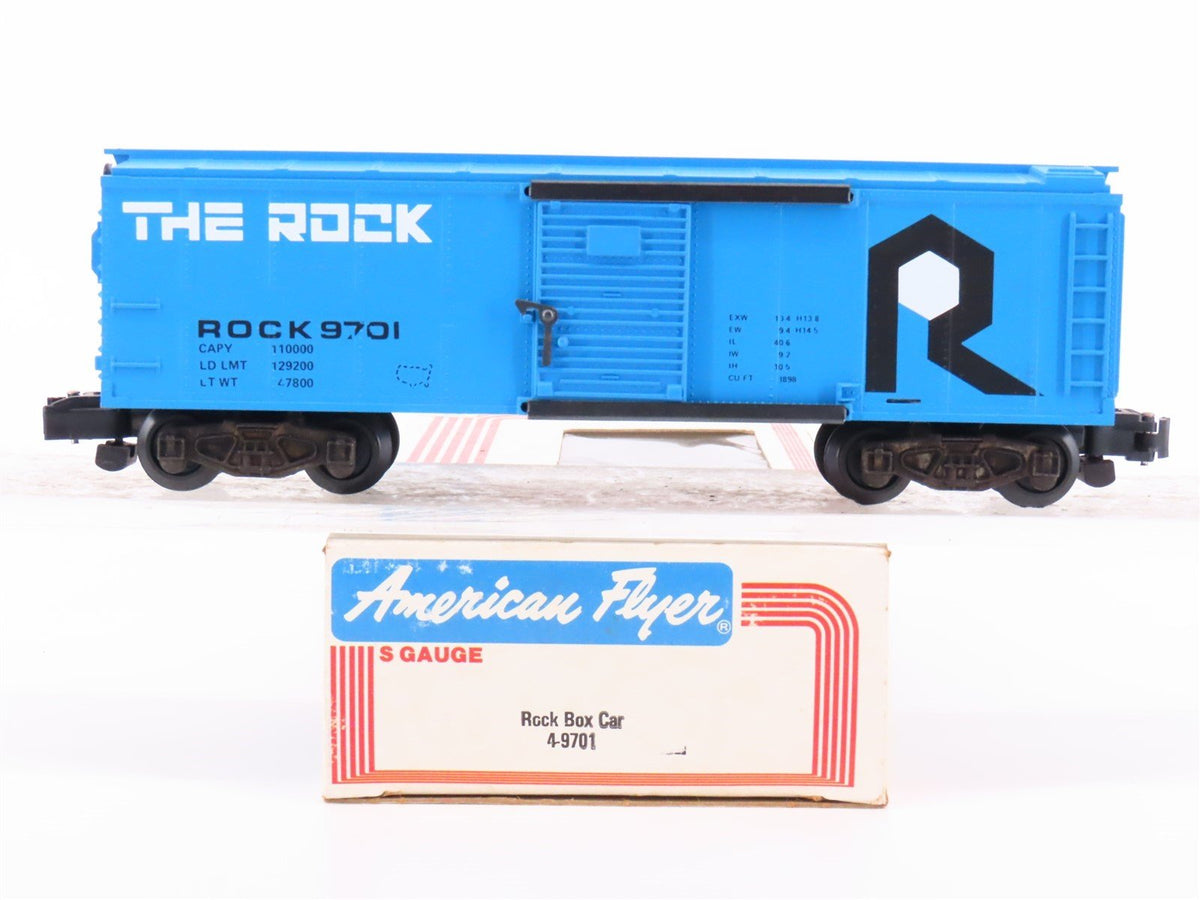 S Scale American Flyer 4-9701 B&amp;M Boston &amp; Maine 40&#39; Boxcar #9701