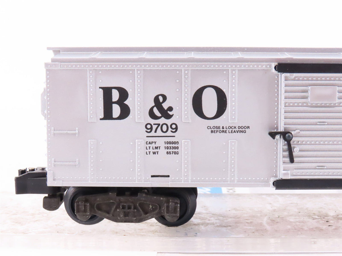 S Scale American Flyer 4-9709 B&amp;O Baltimore &amp; Ohio 40&#39; Boxcar #9709