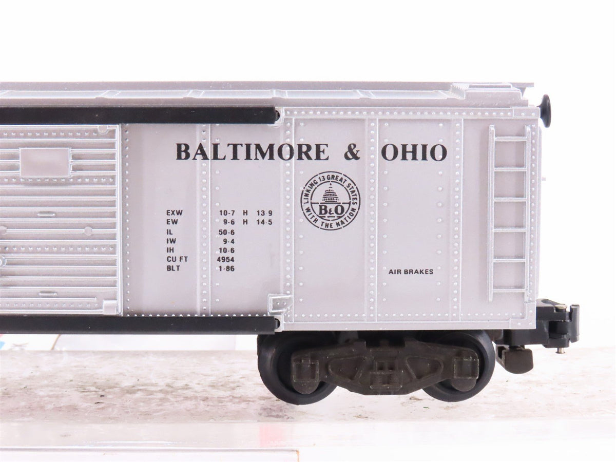 S Scale American Flyer 4-9709 B&amp;O Baltimore &amp; Ohio 40&#39; Boxcar #9709