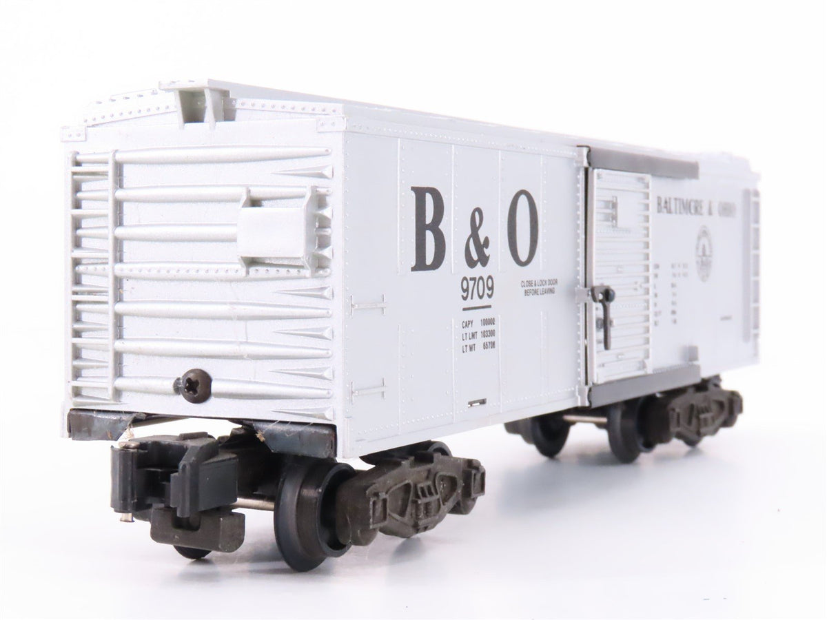 S Scale American Flyer 4-9709 B&amp;O Baltimore &amp; Ohio 40&#39; Boxcar #9709