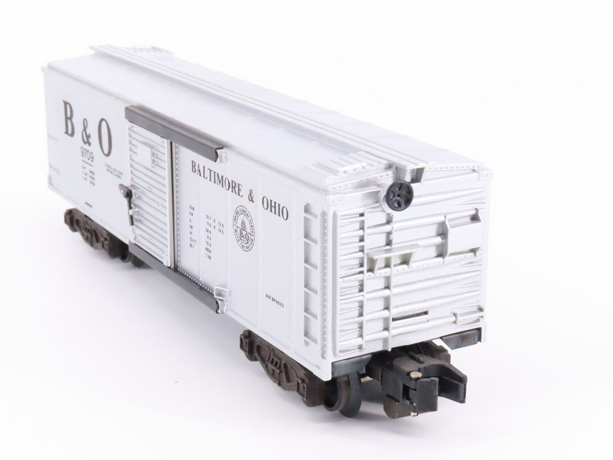 S Scale American Flyer 4-9709 B&amp;O Baltimore &amp; Ohio 40&#39; Boxcar #9709