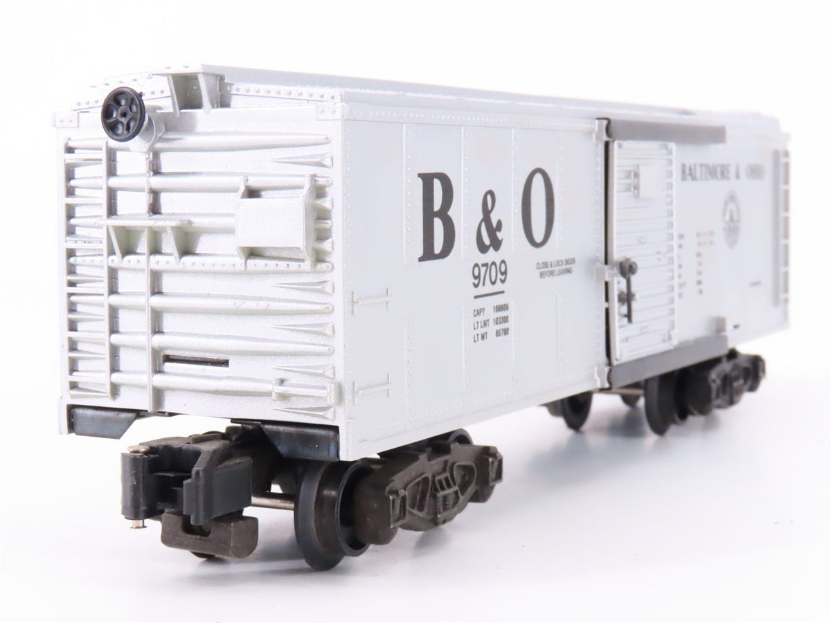 S Scale American Flyer 4-9709 B&amp;O Baltimore &amp; Ohio 40&#39; Boxcar #9709