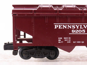 S Scale American Flyer 4-9205 PRR Pennsylvania Covered Hopper Car #9205