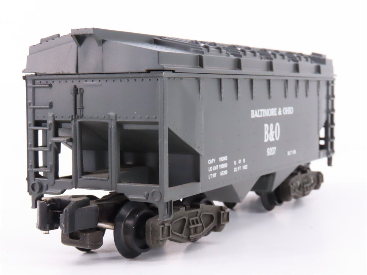 S Scale American Flyer 4-9201 B&amp;O Baltimore &amp; Ohio Covered Hopper Car #9207