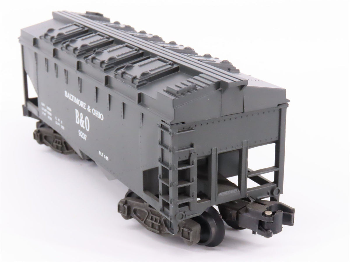 S Scale American Flyer 4-9201 B&amp;O Baltimore &amp; Ohio Covered Hopper Car #9207