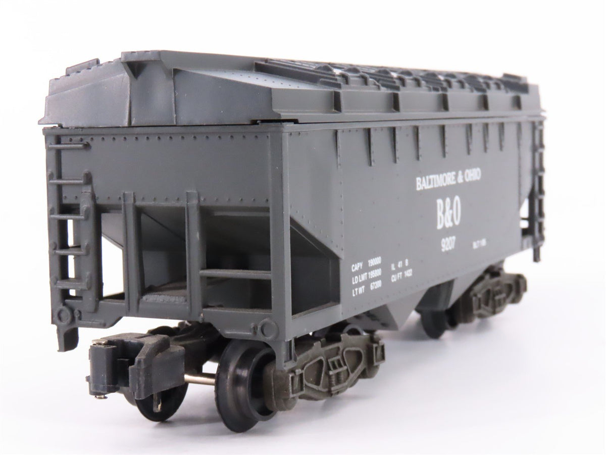 S Scale American Flyer 4-9201 B&amp;O Baltimore &amp; Ohio Covered Hopper Car #9207