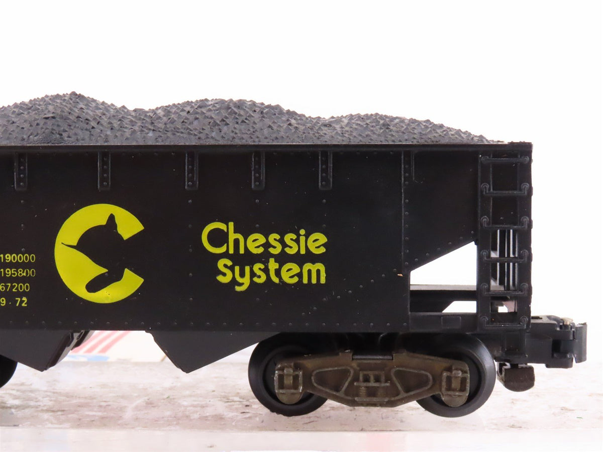 S Scale American Flyer 4-9200 B&amp;O Chessie System Open Hopper Car #9200