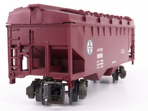 S Scale American Flyer 4-9208 ATSF Santa Fe Covered Hopper Car #9208