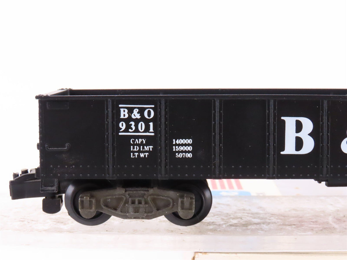 S Scale American Flyer 4-9301 B&amp;O Baltimore &amp; Ohio Gondola Car #9301