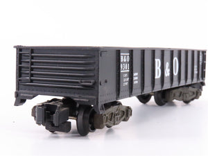 S Scale American Flyer 4-9301 B&O Baltimore & Ohio Gondola Car #9301