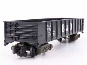 S Scale American Flyer 4-9301 B&O Baltimore & Ohio Gondola Car #9301