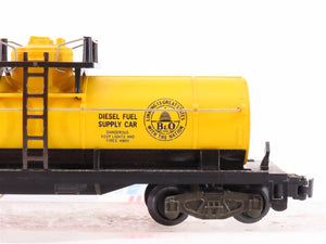 S Scale American Flyer 4-9102 B&O Baltimore & Ohio Single Dome Tankcar #X9102