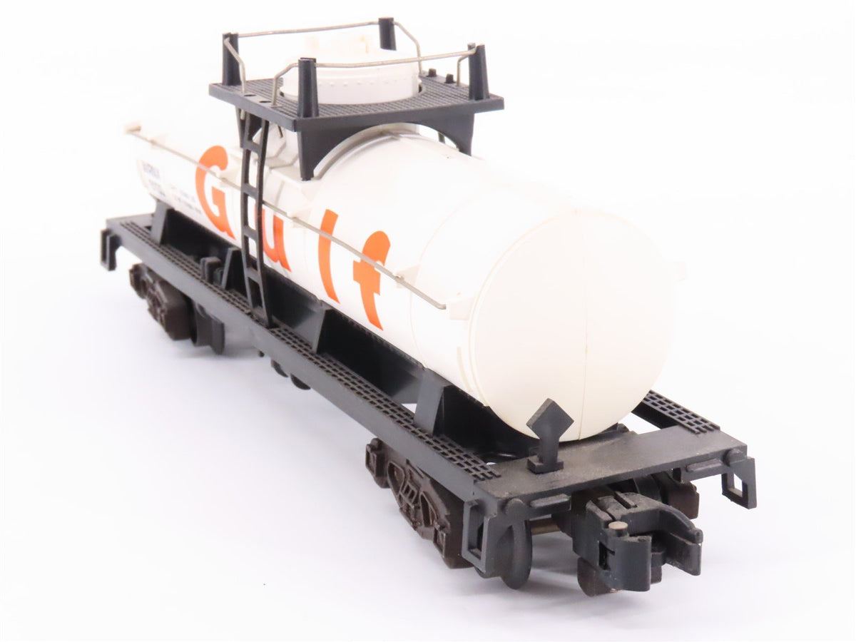 S Scale American Flyer 4-9100 WRNX Gulf Oil Single Dome Tankcar #9100