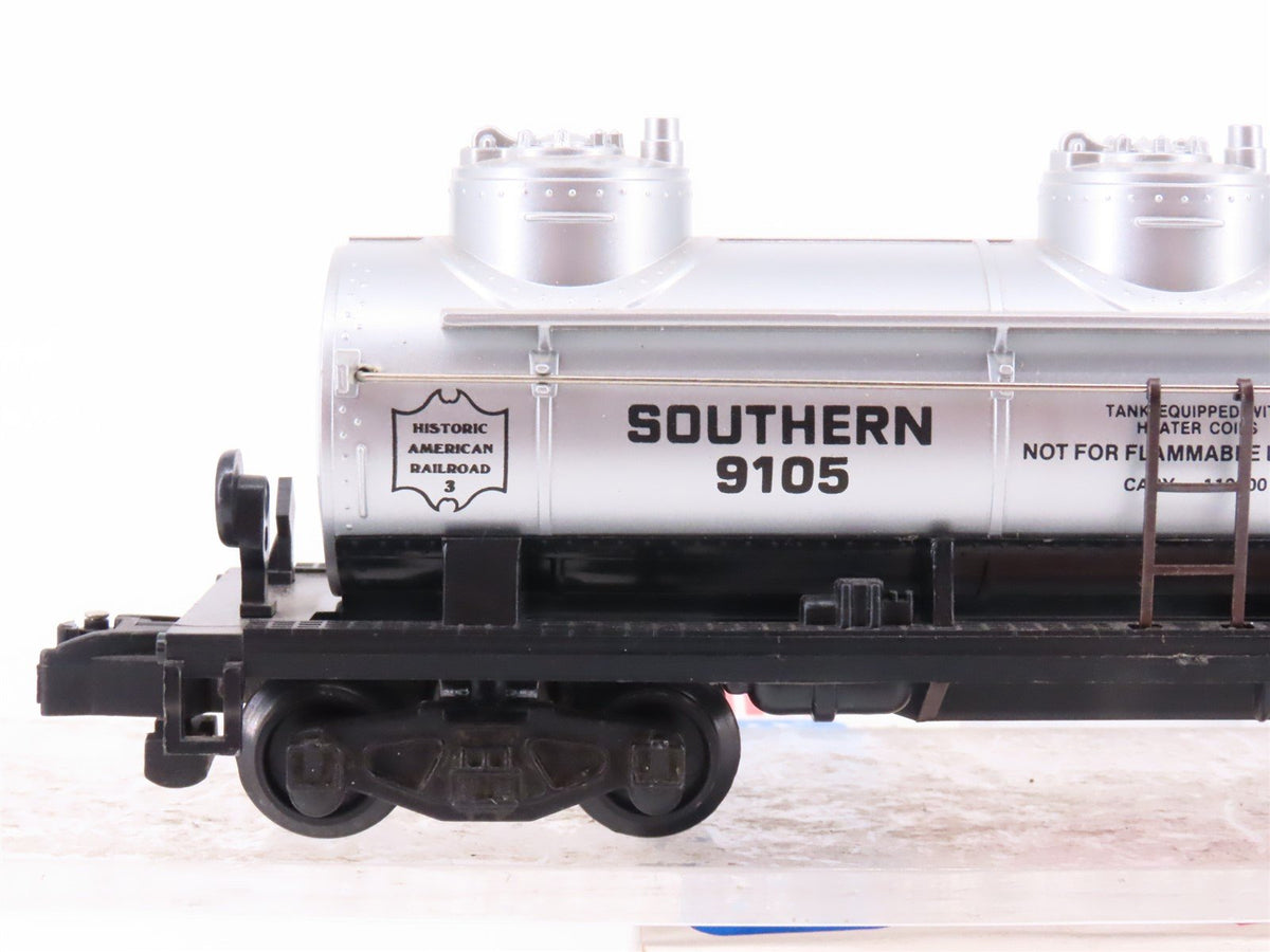 S Scale American Flyer 4-9105 Southern Railway 3 Dome Tankcar #9105