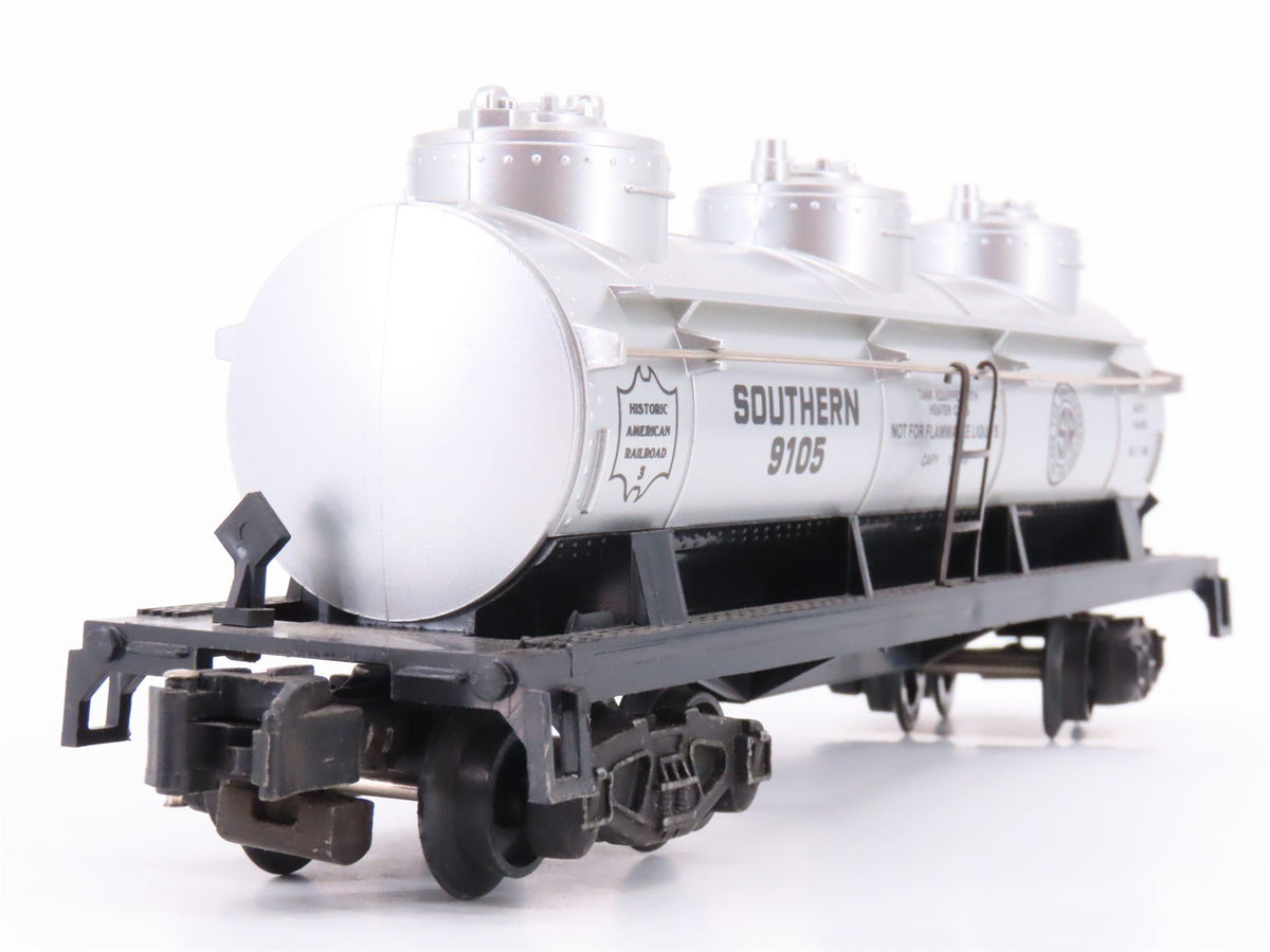 S Scale American Flyer 4-9105 Southern Railway 3 Dome Tankcar #9105