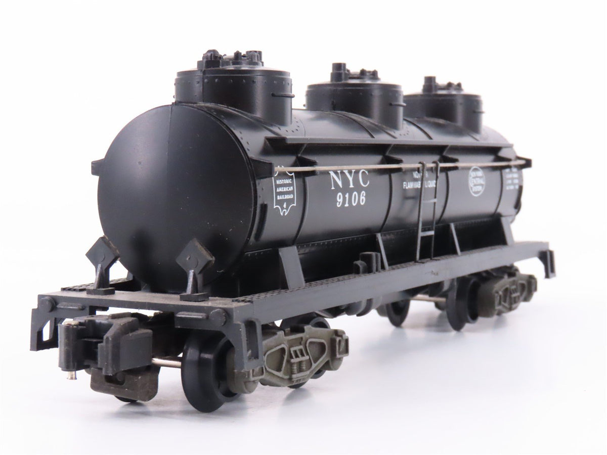 S Scale American Flyer 4-9106 NYC New York Central 3 Dome Tankcar #9106