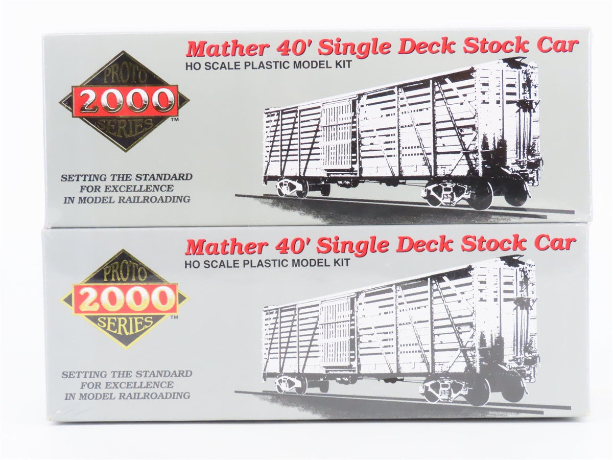 HO Scale PROTO 2000 Kit #21205 NP Northern Pacific 40&#39; Stock Car 4-Pack Sealed