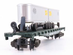 S Scale American Flyer 4-9005 MDT NYC Railway Flatcar #9005 w/ 2 NYC Vans