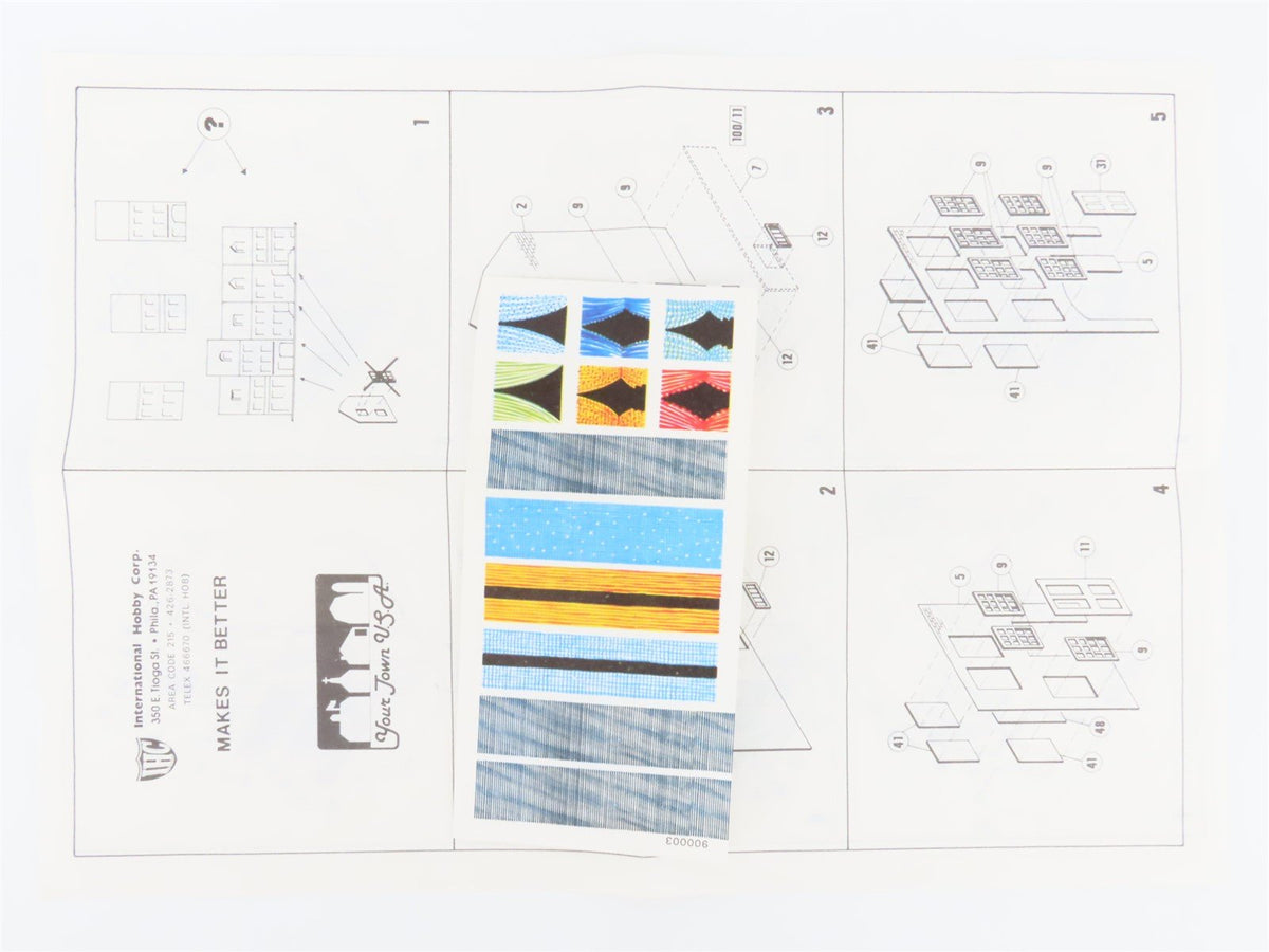 HO 1/87 Scale IHC Kit No. 100-7 Homes of Yesterday &amp; Today House