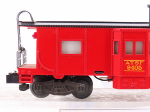 S Scale American Flyer 4-9405 ATSF Santa Fe Lighted Caboose #9405