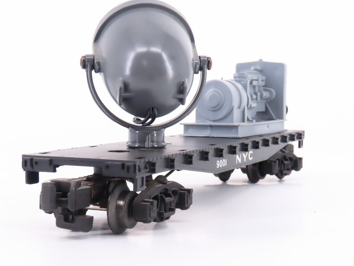 S Scale American Flyer 6-49001 NYC New York Central Searchlight Flatcar #9001