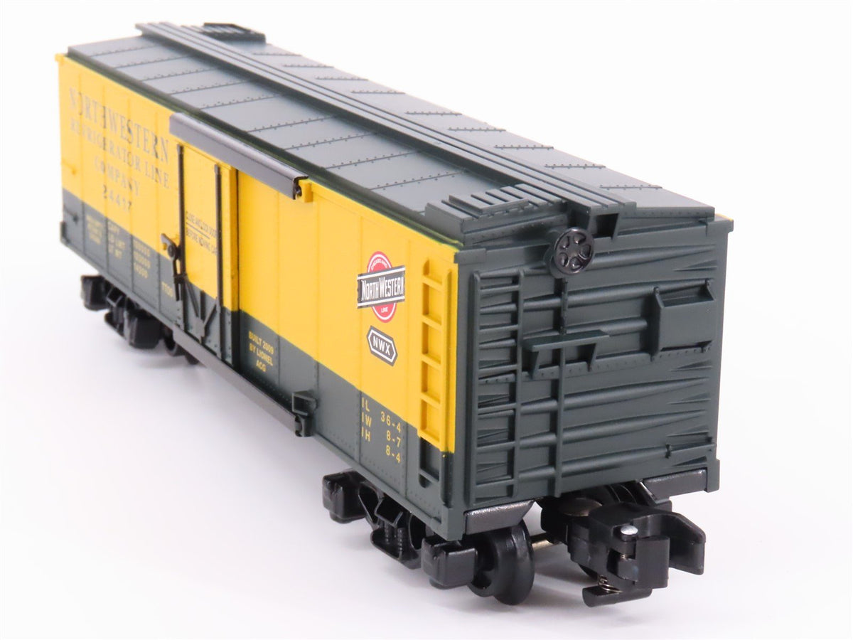 S Scale American Flyer 6-48273 CNW Railway Steel Reefer Car #24417