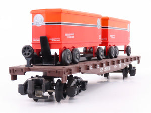 S Scale American Flyer 6-48246 SP Railway TTOS 2006 Flatcar #26606 w/Trailers