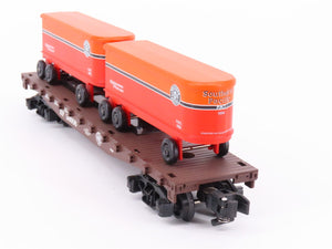 S Scale American Flyer 6-48246 SP Railway TTOS 2006 Flatcar #26606 w/Trailers