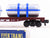 S Scale American Flyer 6-48297 NS Railway TTOS 2012 Flatcar #48297 w/Engines