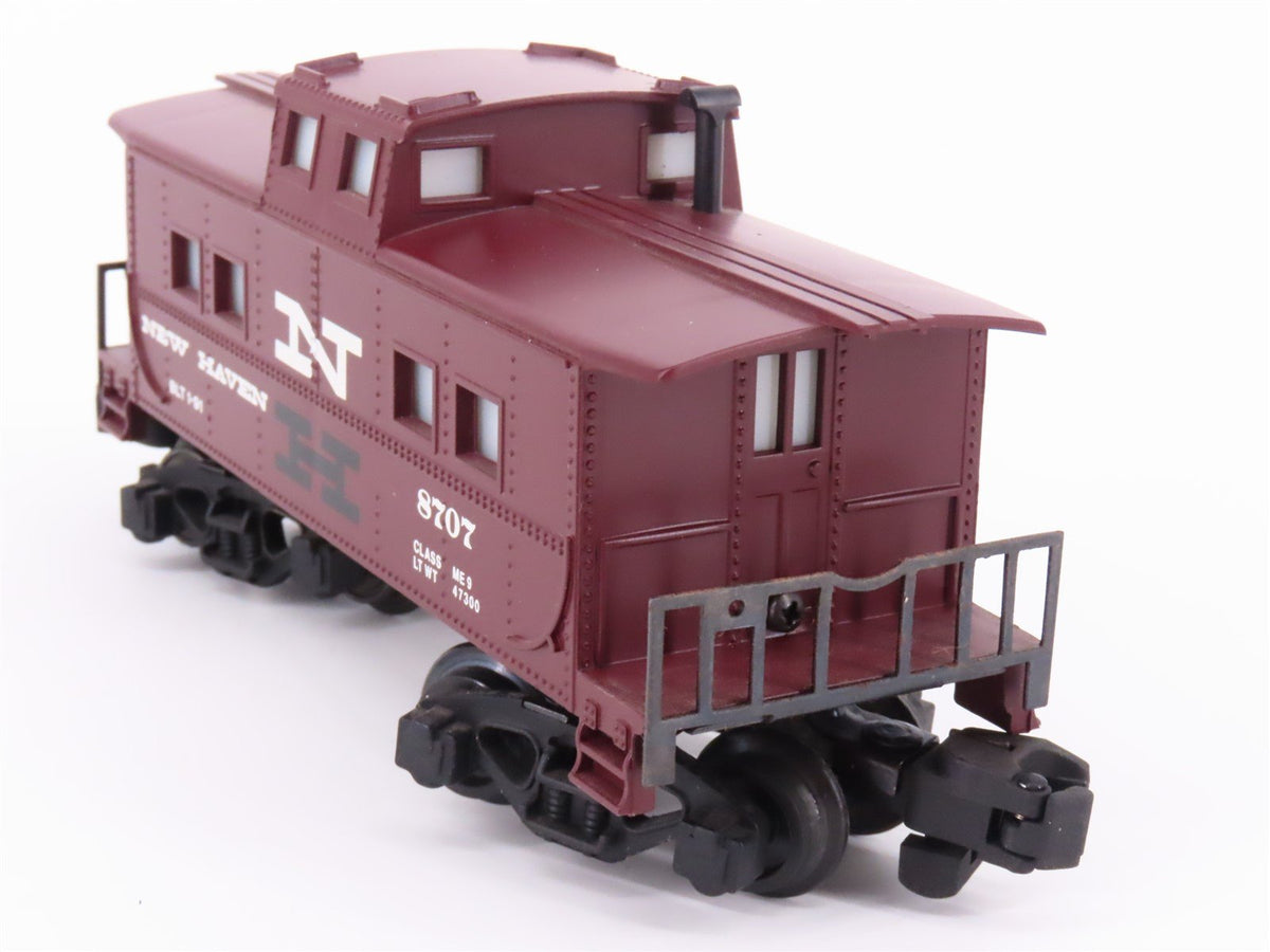 S Scale American Flyer 6-48707 NH New Haven Railroad Caboose #8707 Lighted