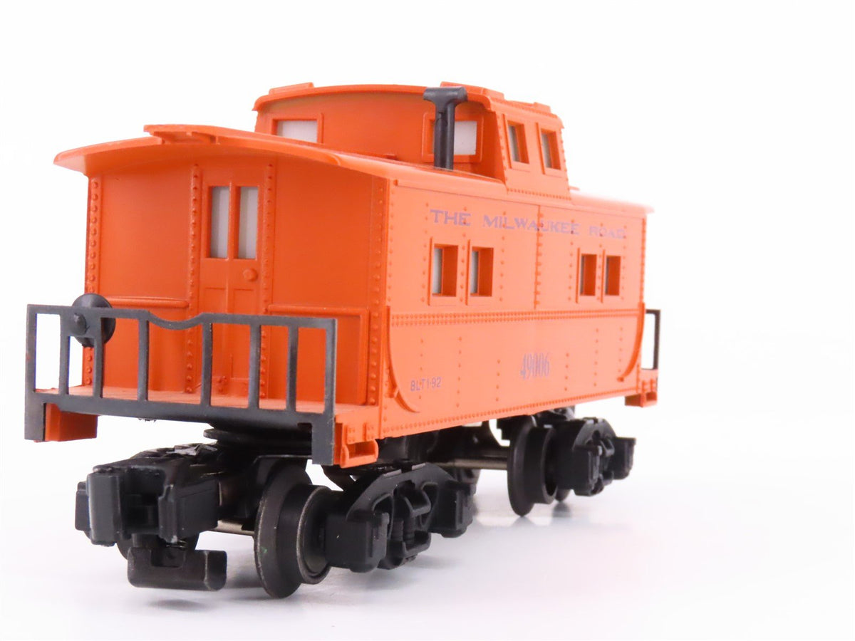 S Scale American Flyer 6-49006 MILW Milwaukee Caboose #49006 Animated &amp; Lighted