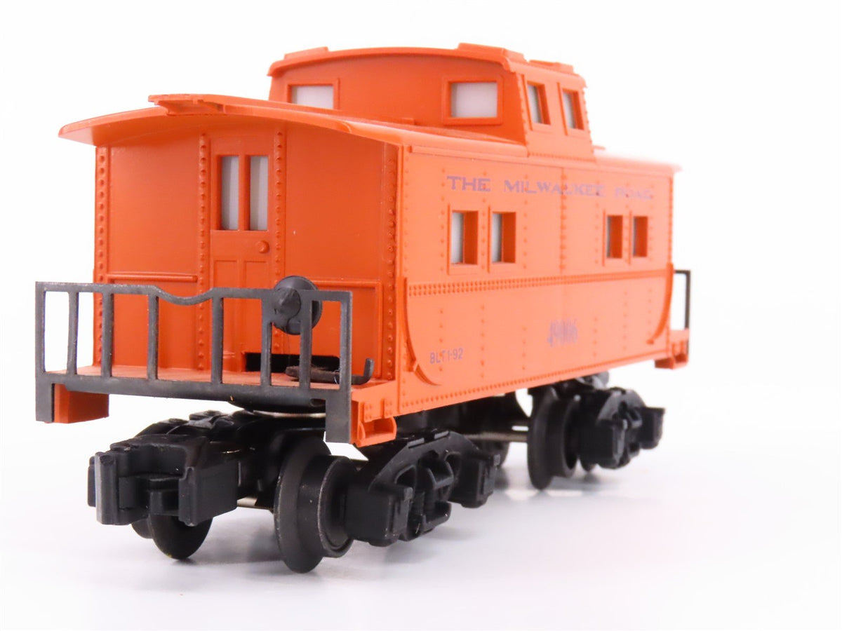 S Scale American Flyer 6-49006 MILW Milwaukee Caboose #49006 Animated &amp; Lighted