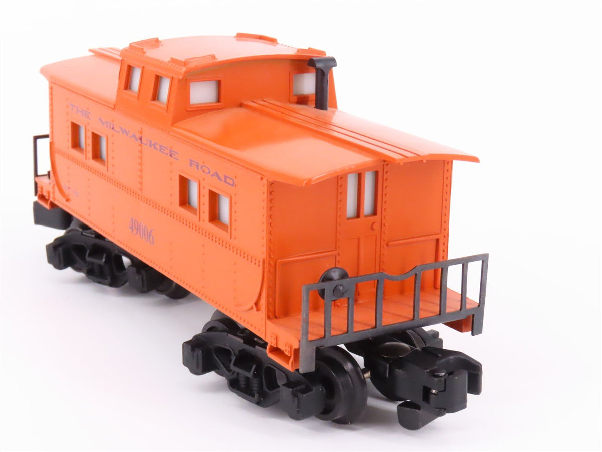 S Scale American Flyer 6-49006 MILW Milwaukee Caboose #49006 Animated &amp; Lighted