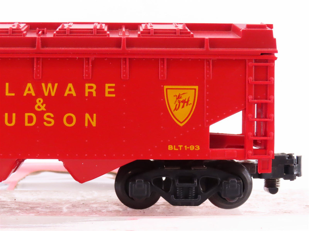 S Scale American Flyer 6-48609 D&amp;H Delaware &amp; Hudson 2-Bay Covered Hopper #8609